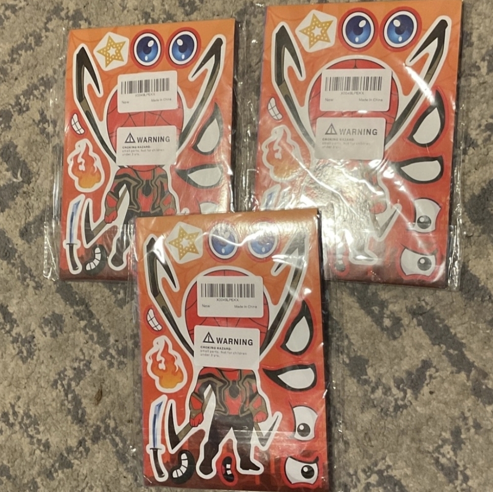 Spider-Man Superhero Sticker Activity Sets - 120 sheets